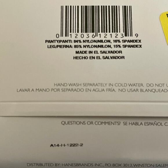 Hanes Silk Reflections Pantyhose Silky Sheer Size: AB, Color:  Brown C-8 - Picture 9 of 11